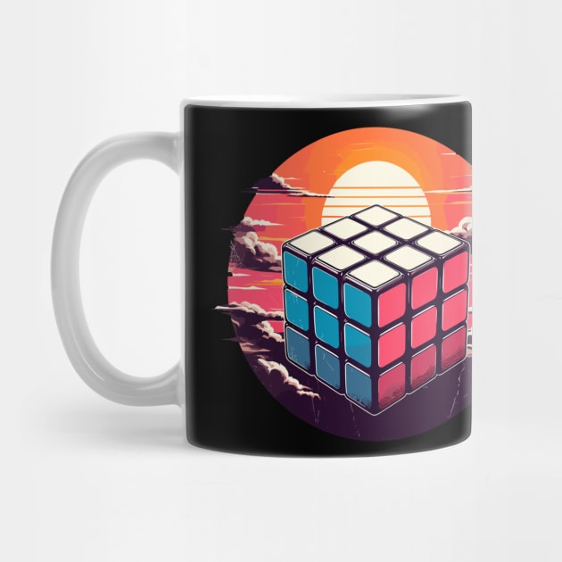 Retro speed cube by TomFrontierArt